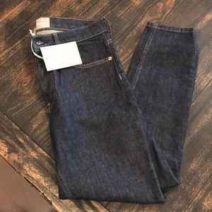 Everlane mid-rise skinny ankle jeans